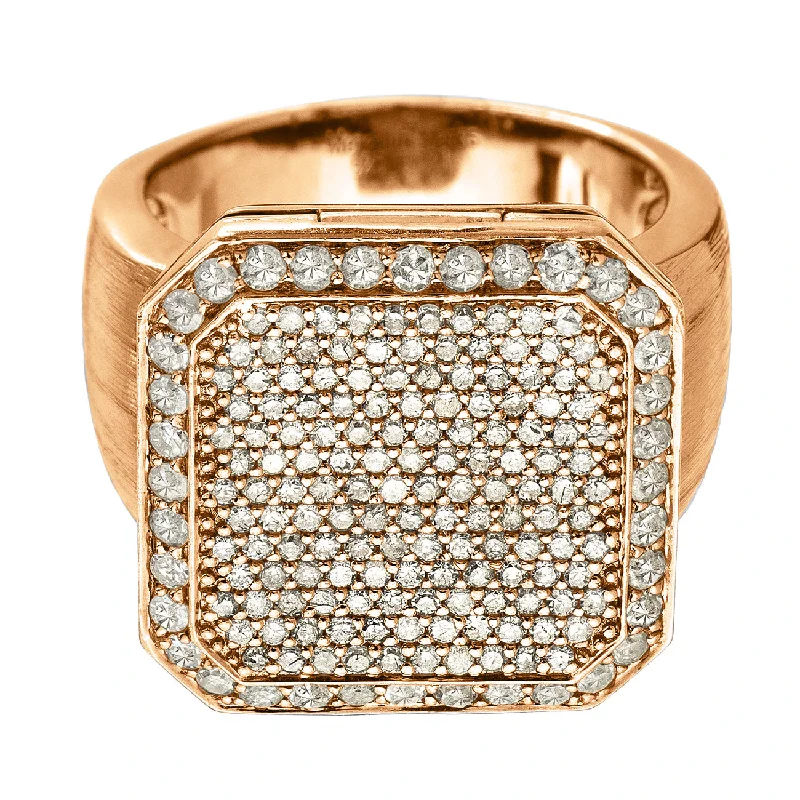 Trendy Stackable Rings-Poison Ring Grande Full Pavé