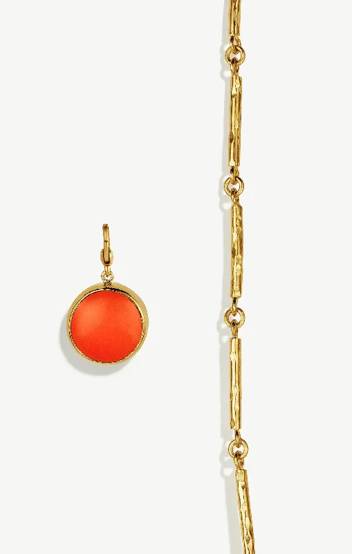 24k Gold Plated/Poppy