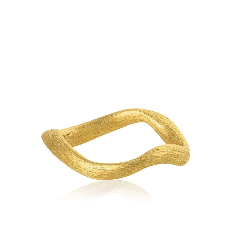 Rose Gold Band Ring-Vega 18K Gold Ring