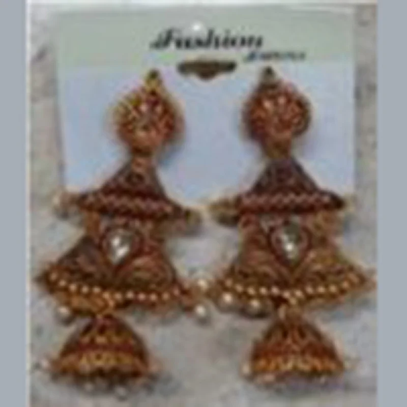 Trendy Drop Earrings-Infinity Jewels Jhumki Earrings