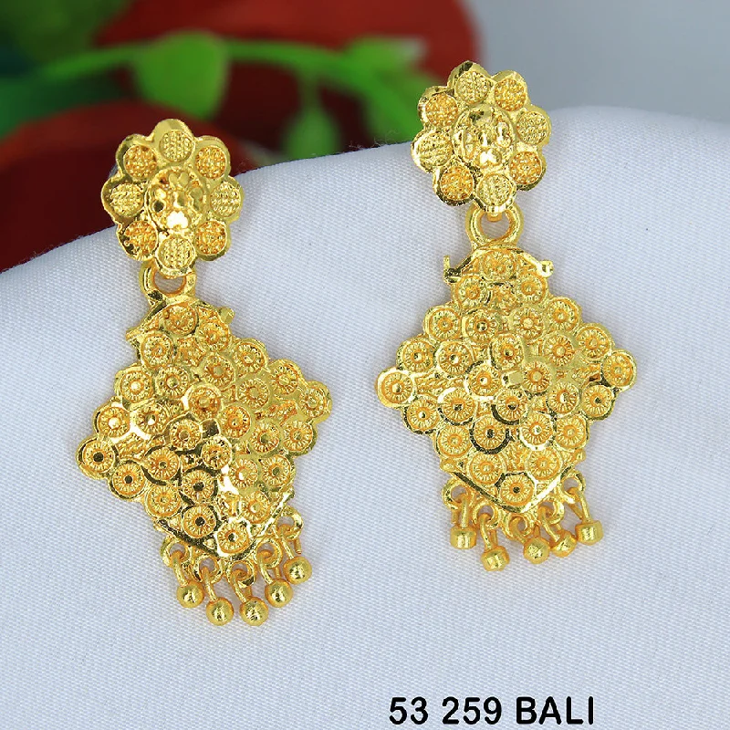 Butterfly Earrings for Women-Mahavir Dye Gold Dangler Earrings