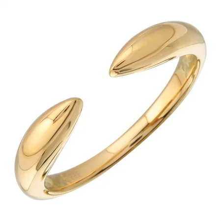 Men’s Wedding Band with Diamonds-Solid Gold Claw Ring