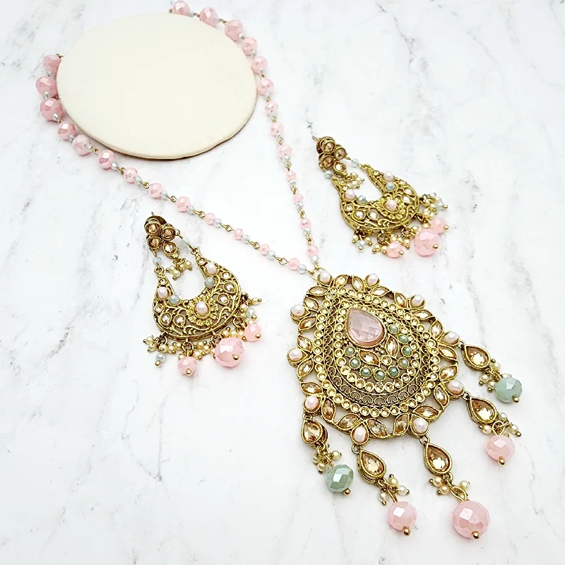 Lightweight Necklace for Women-Harleen Necklace Set