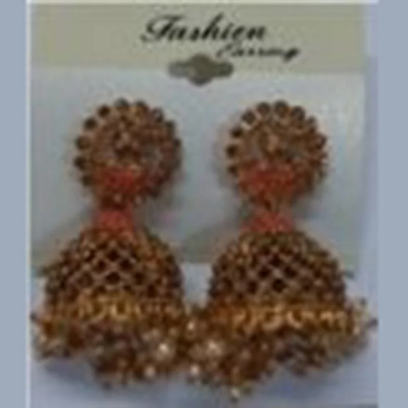 Large Dangle Earrings-Infinity Jewels Jhumki Earrings