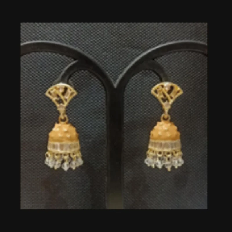 Luxe Pearl Earrings-Infinity Jewels Jhumki Earrings