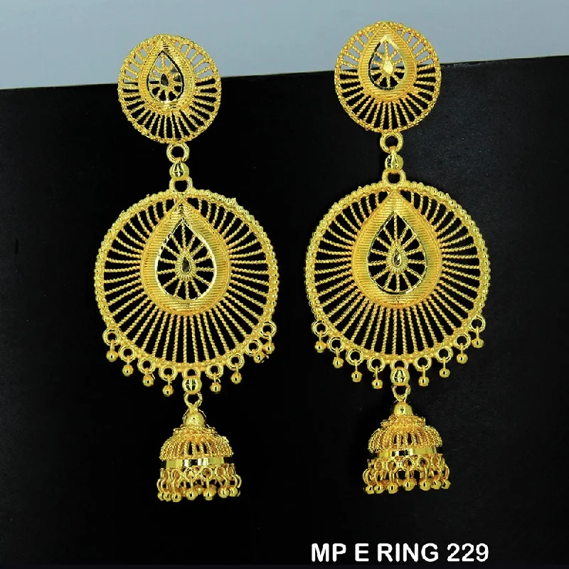 Artistic Earrings-Mahavir Forming Gold Plated Dangler Earrings  - MP E Ring  229