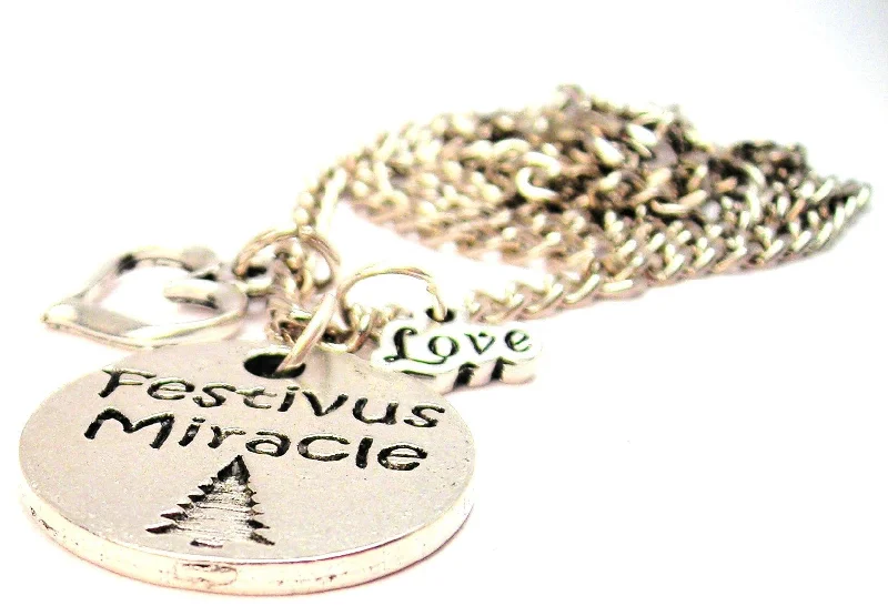 Fashion Necklace for Party-Festivus Miracle Little Love Necklace