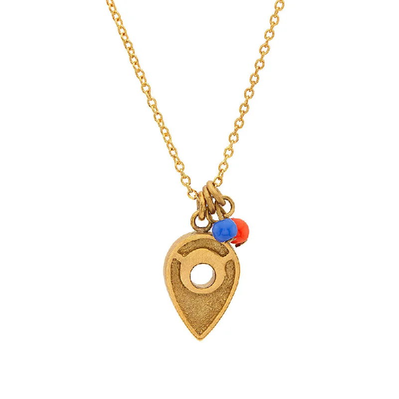 Layered Gold Necklace-Soko + UN Trust Fund Necklace