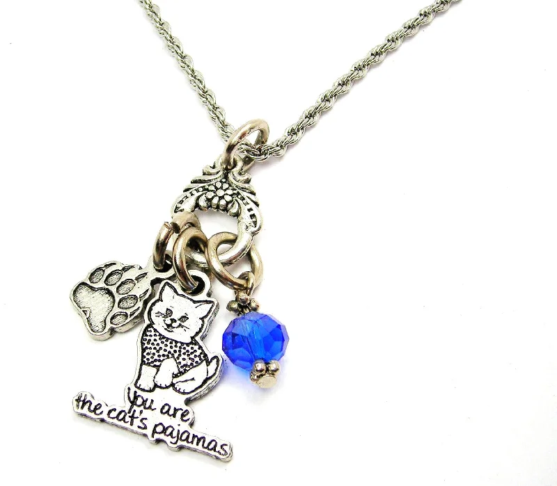 Adjustable Pearl Necklace-You're the Cat's Pajamas Catalog Necklace