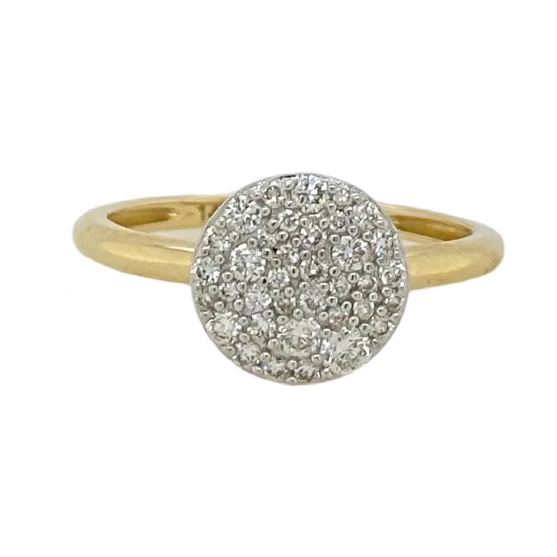 Luxury Wedding Ring-PAVÉ CIRCLE RING