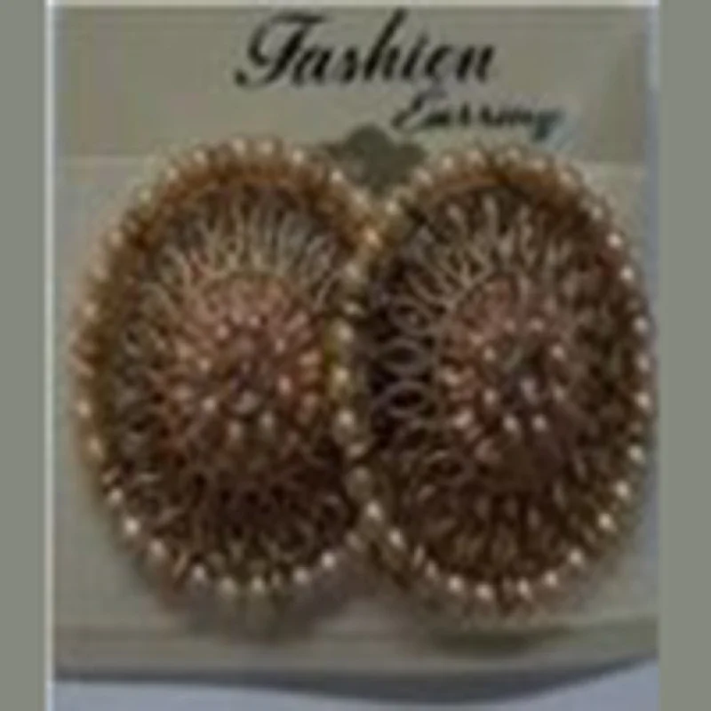 Fashion Statement Earrings-Infinity Jewels Gold Plated Stud Earrings