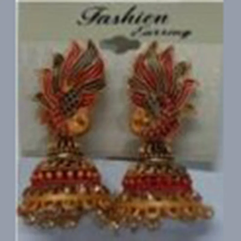 Large Statement Earrings-Infinity Jewels Jhumki Earrings