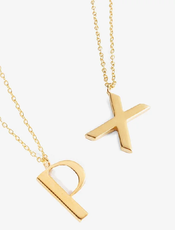 Multi-Layer Necklace-SOKO Signature Initial Necklace