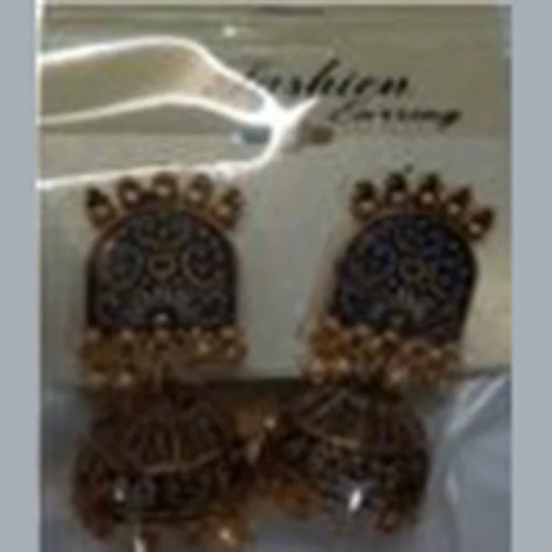 Gemstone Stud Earrings-Infinity Jewels Jhumki Earrings